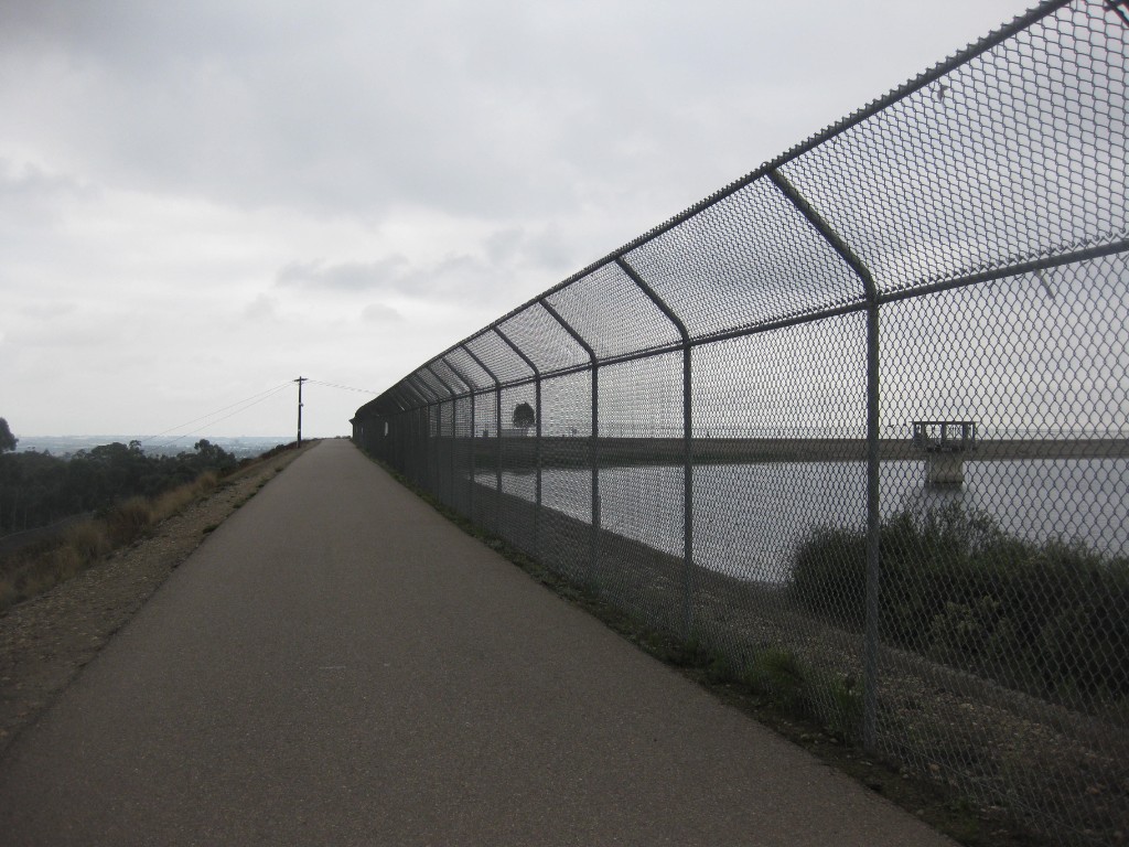 8 foot high 6 gauge chain link fence