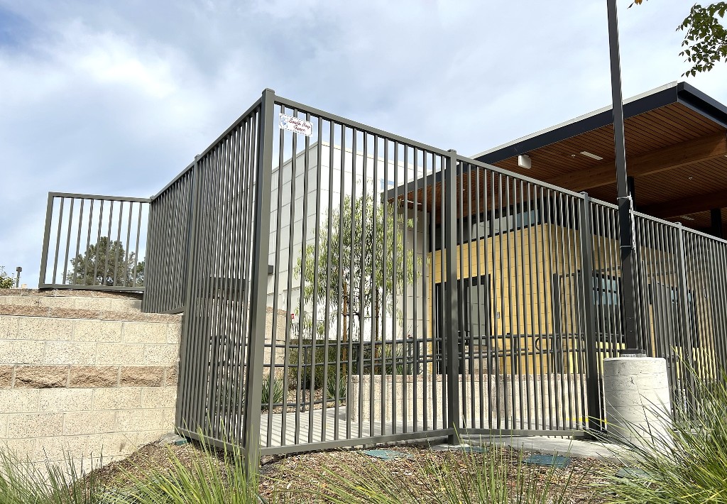 Custom iron fence project